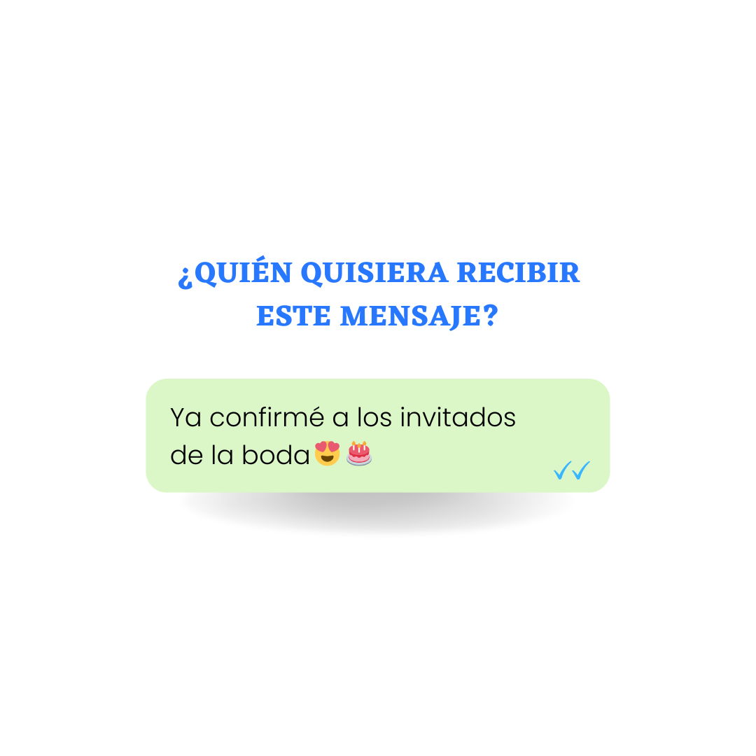 Ejemplo evento WhatsApp